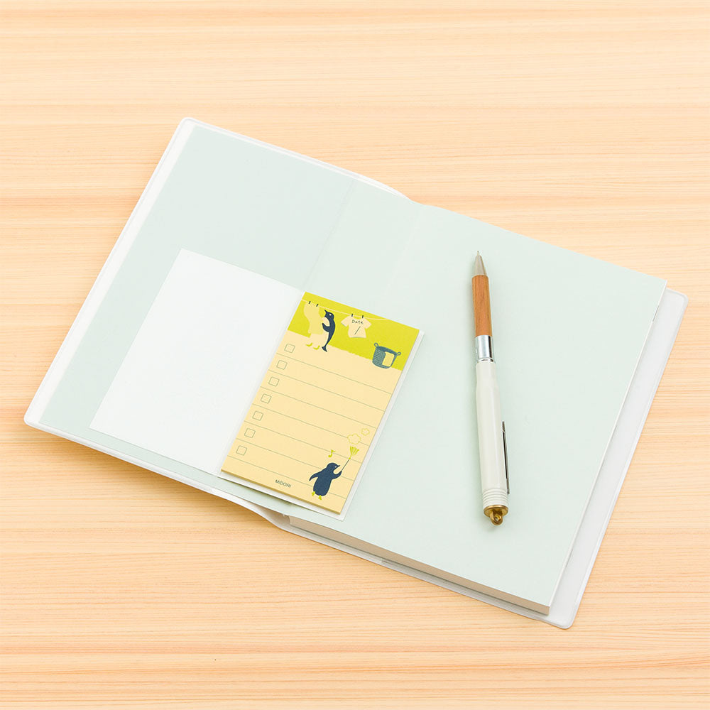 Midori Sticky Memo To Do List S - Penguin