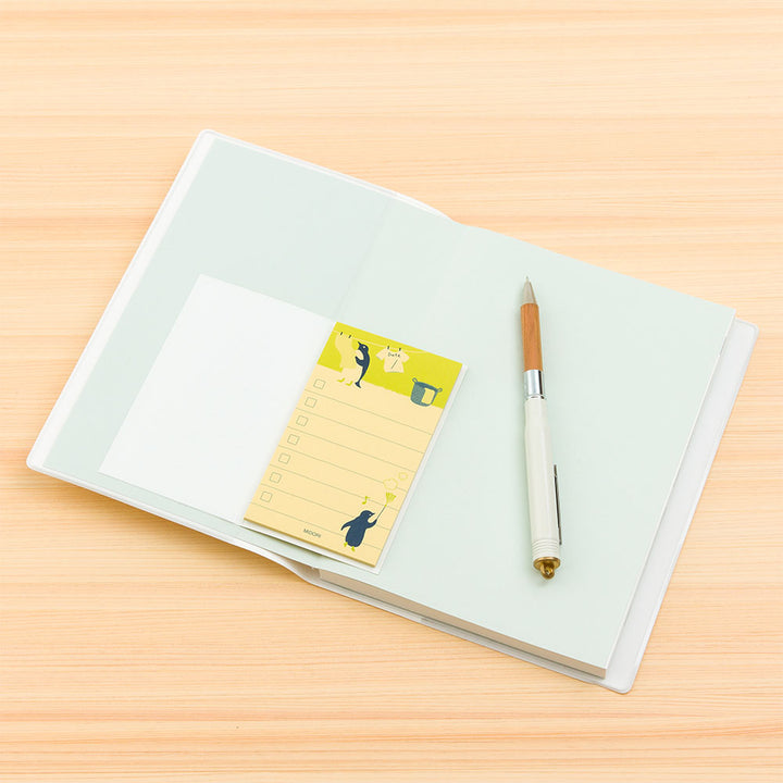 Midori Sticky Memo To Do List S - Penguin