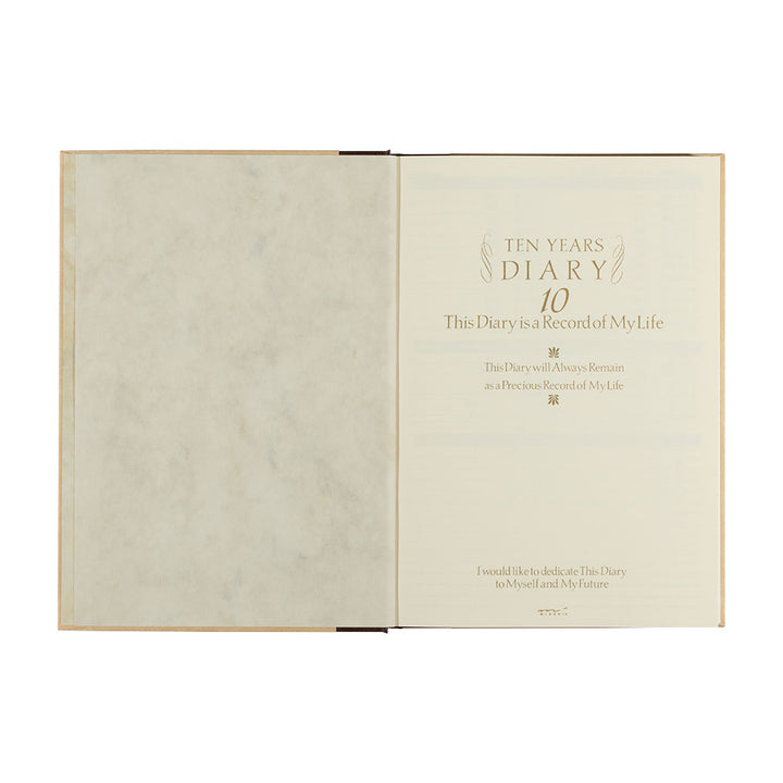 Midori 10 Year Diary Classic