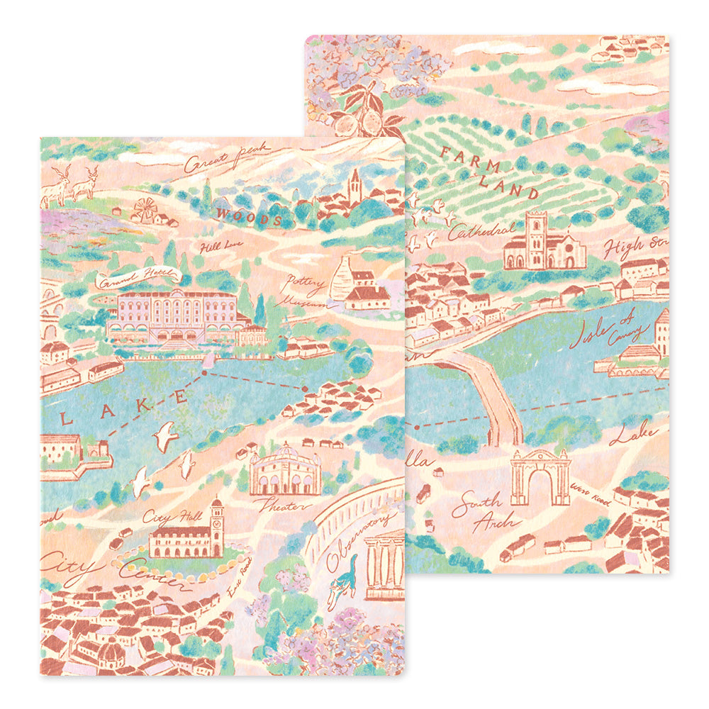 Midori Yuru Log Notebook B6 - Travel &amp; Hotel