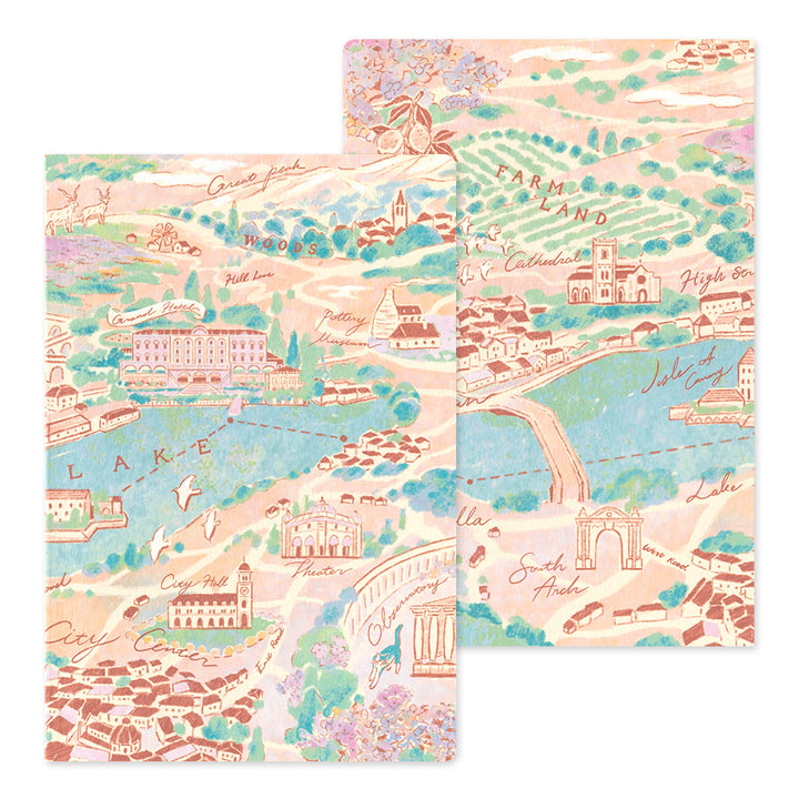 Midori Yuru Log Notebook B6 - Travel &amp; Hotel