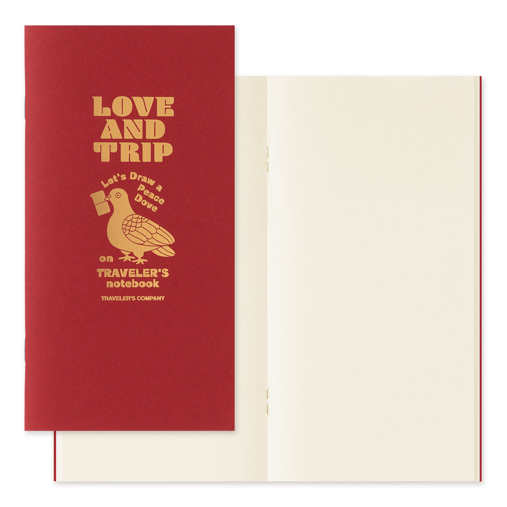 Traveler's Company Notebook Love And Trip Limited Edition - A5-