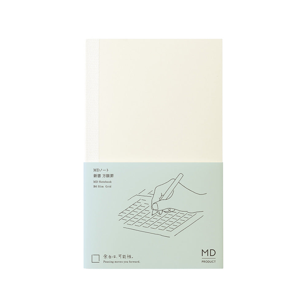 MD Notebook B6 Slim - Square Grid