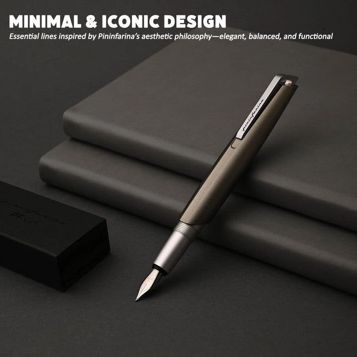 Pininfarina | Pf Go | Fountain pen | Titanio | Fine