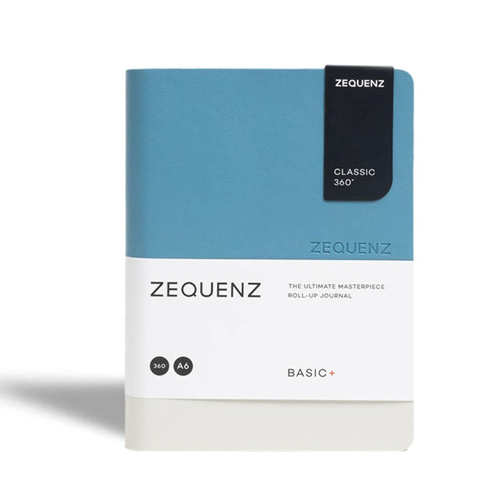 Zequenz Basic+ A6 Blank Notebook – Arctic Sky