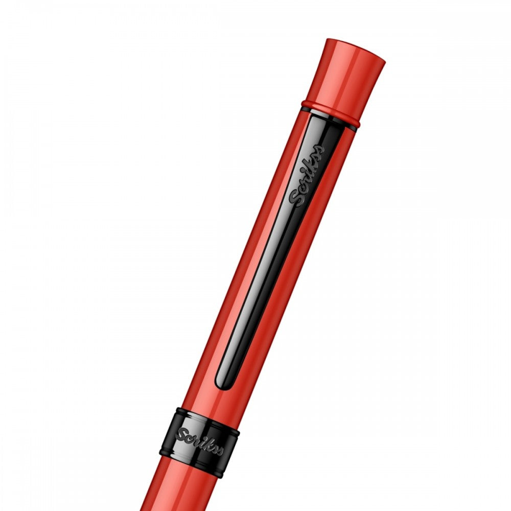 Scrikss Trio 93 Multi Function Pen - Red-BT Edition