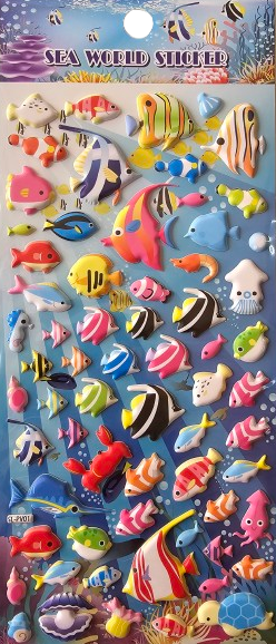 Art Bundle Sea World Sticker 01
