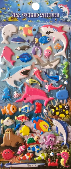 Art Bundle Sea World Sticker 04