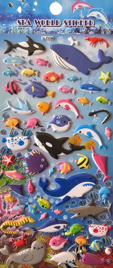 Art Bundle Sea World Sticker 06