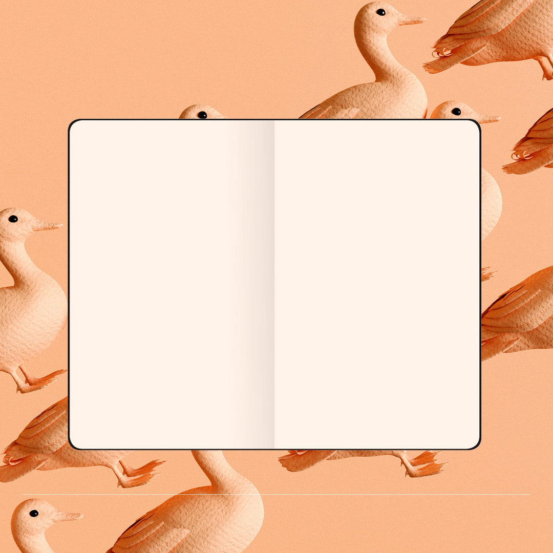 Flexbook | Blank | Medium A5 Size Sketchbook | Red | Flex Global Sketchbook