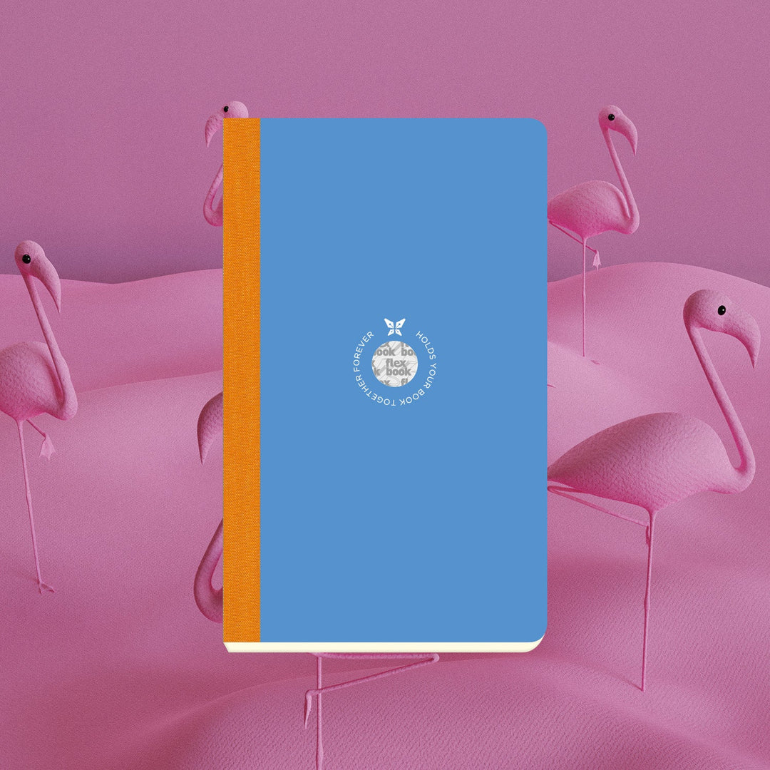 Flexbook | Ruled | Medium A5 Size Notebook | Blue | Smartbook