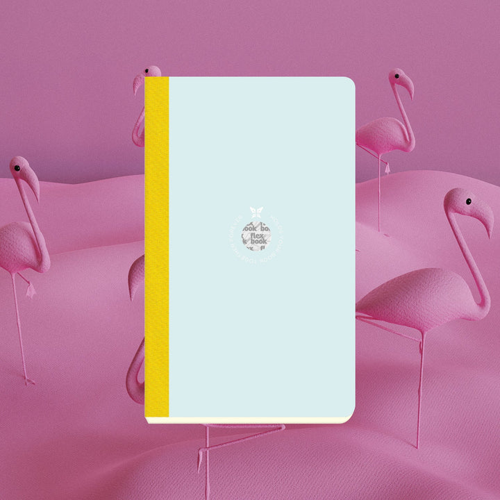 Flexbook | Ruled | Medium A5 Size Notebook | Light Blue-Green | Smartbook