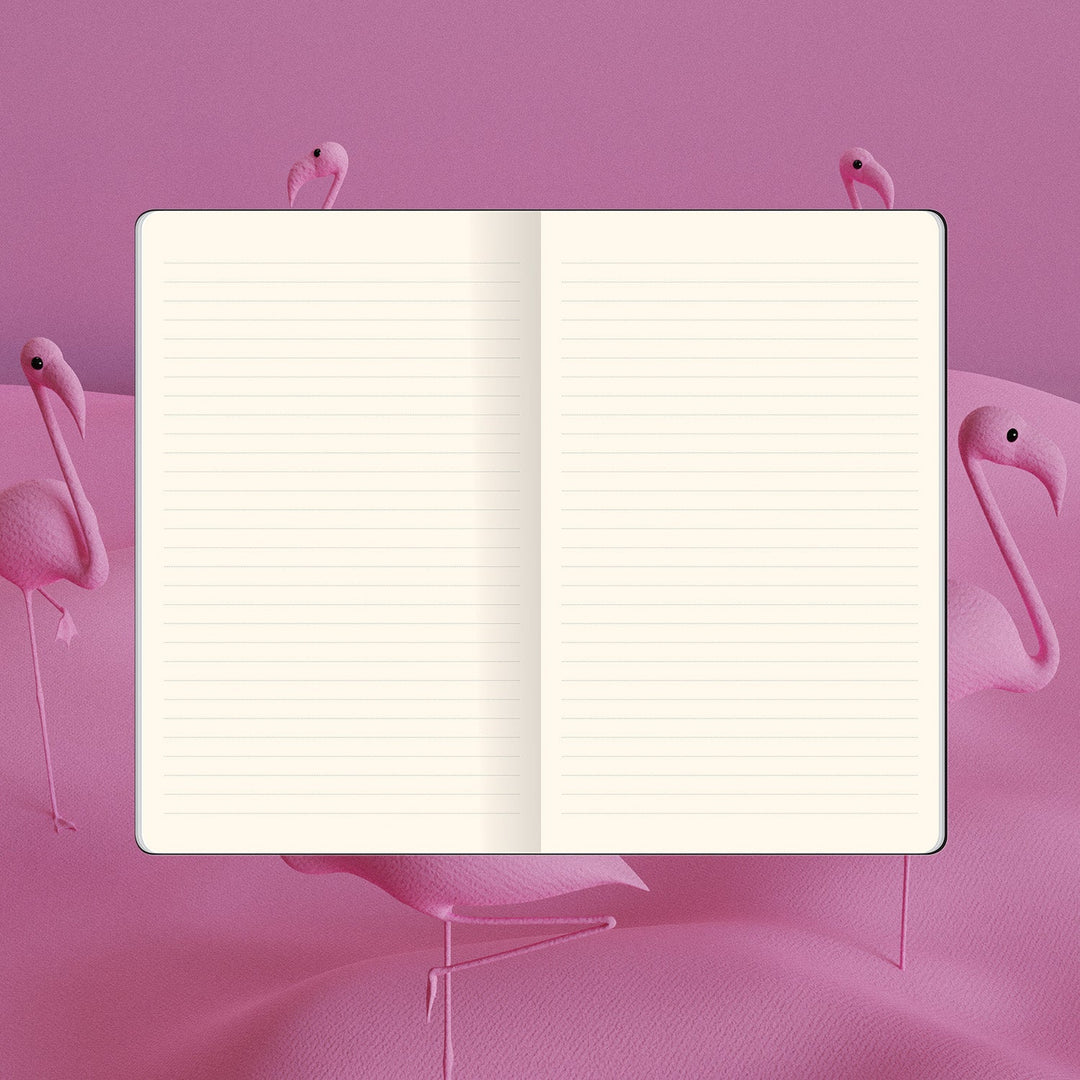 Flexbook | Ruled | Medium A5 Size Notebook | Light Blue-Green | Smartbook