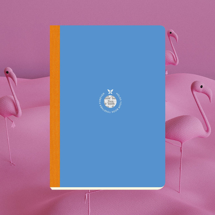 Flexbook | Ruled | Large A4 Size Notebook | Blue | Smartbook