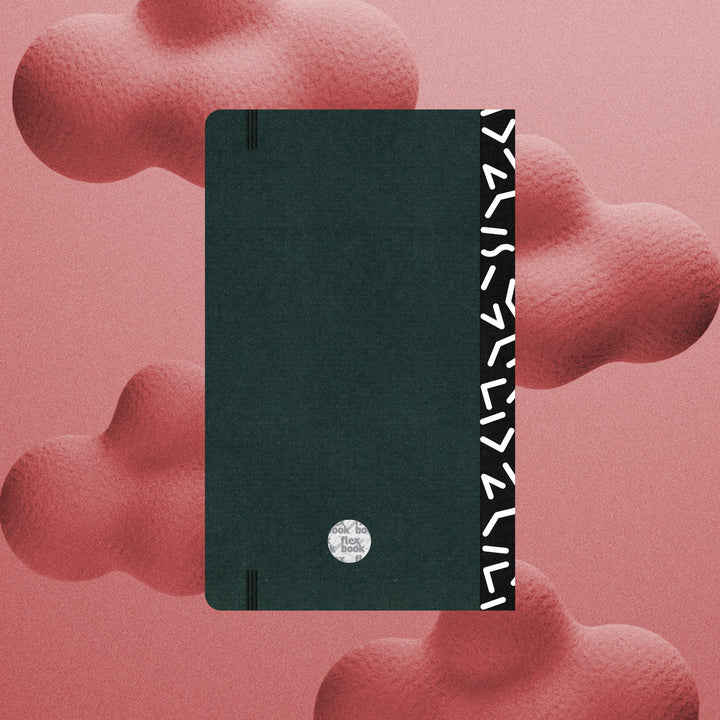 Flexbook | Ruled | Medium A5 Size Notebook | Black | Visions &