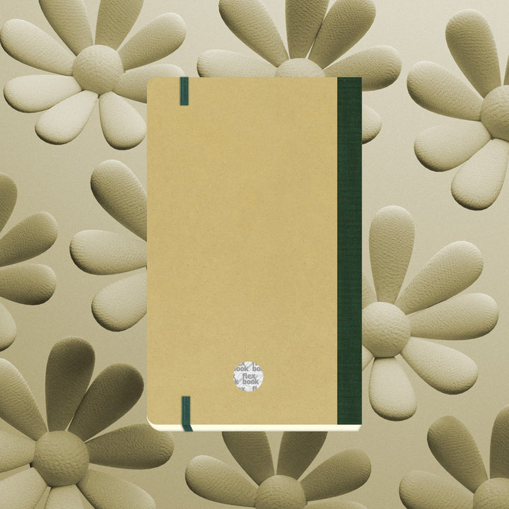 Flexbook | Ruled | Medium A5 Size Notebook | Olive | Ecosmiles Eco Series