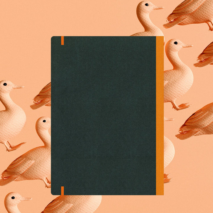 Flexbook | Blank | Large A4 Size Sketchbook | Orange | Flex Global Sketchbook