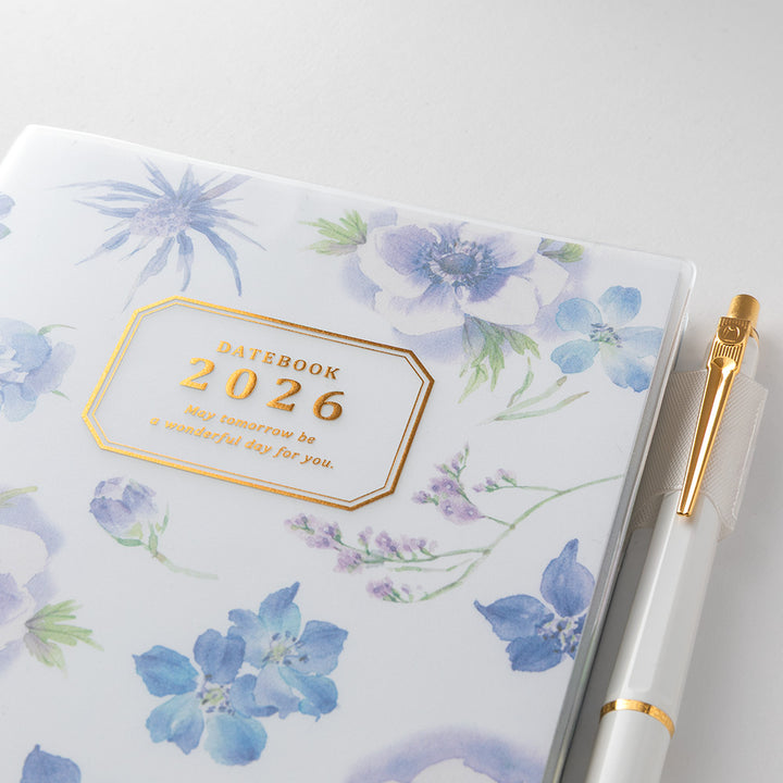 Midori Pocket Diary Country Time Flower 2026 - B6