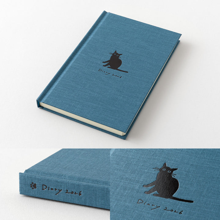 Midori Book Style Diary Cat 2026 - B6