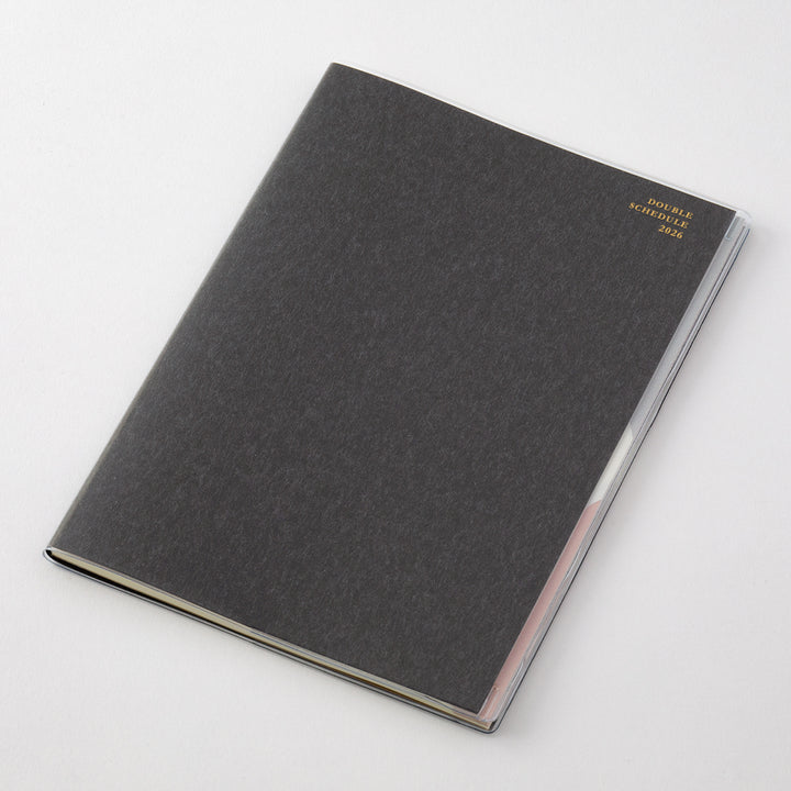 Midori Double Schedule Diary 2026 - B6