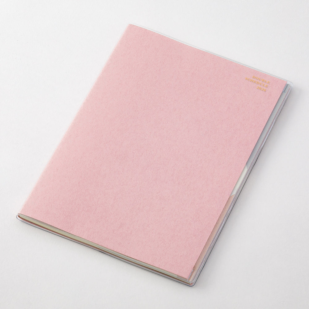 Midori Double Schedule Progress Diary 2026 - B6