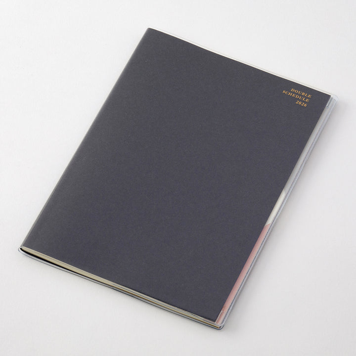 Midori Double Schedule Progress Diary 2026 - B6
