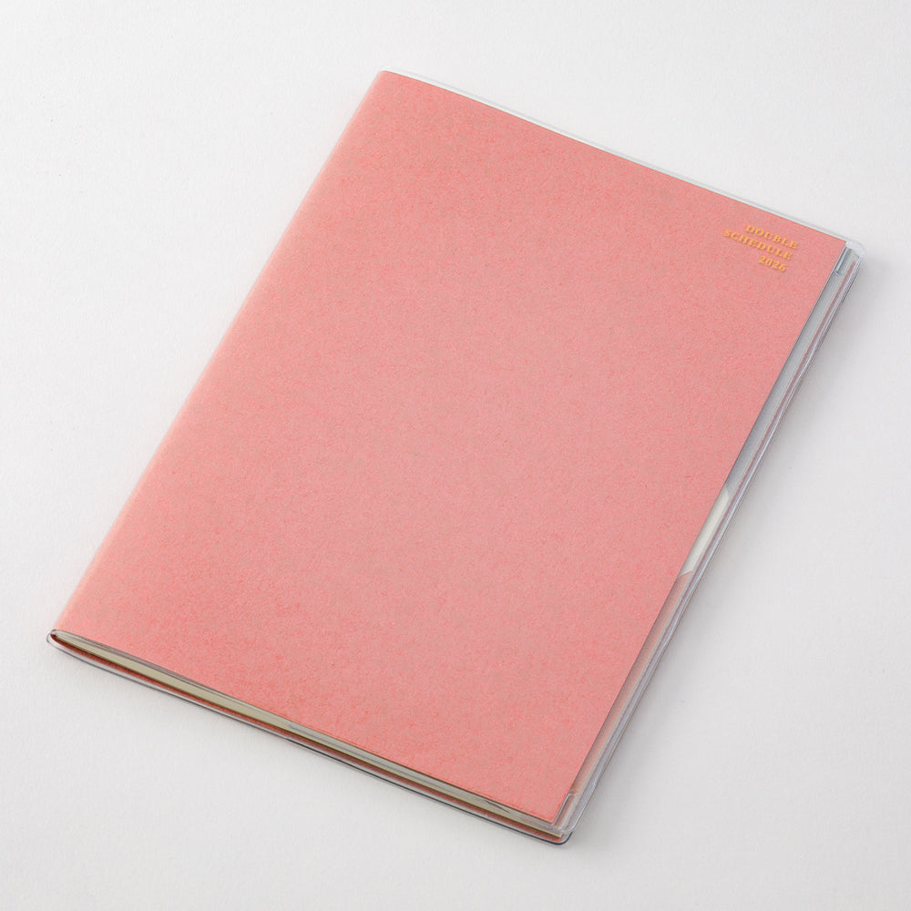 Midori Double Schedule Money Diary 2026 - B6