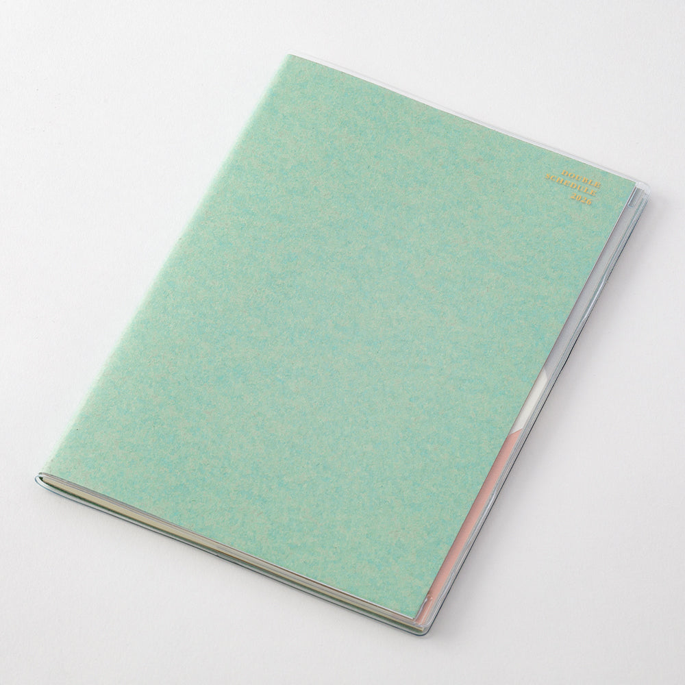 Midori Double Schedule Money Diary 2026 - B6