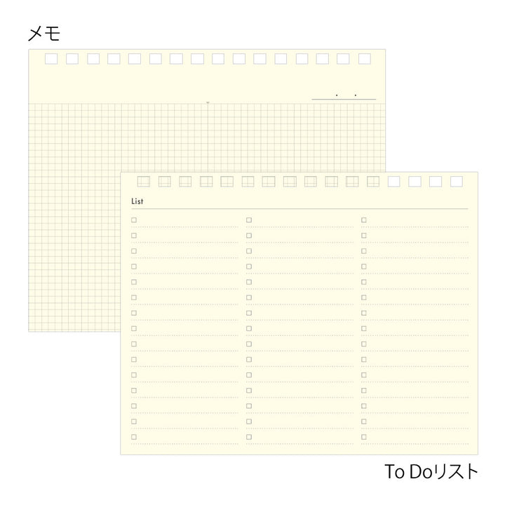 Midori Plus Stand Diary 2026 - B6