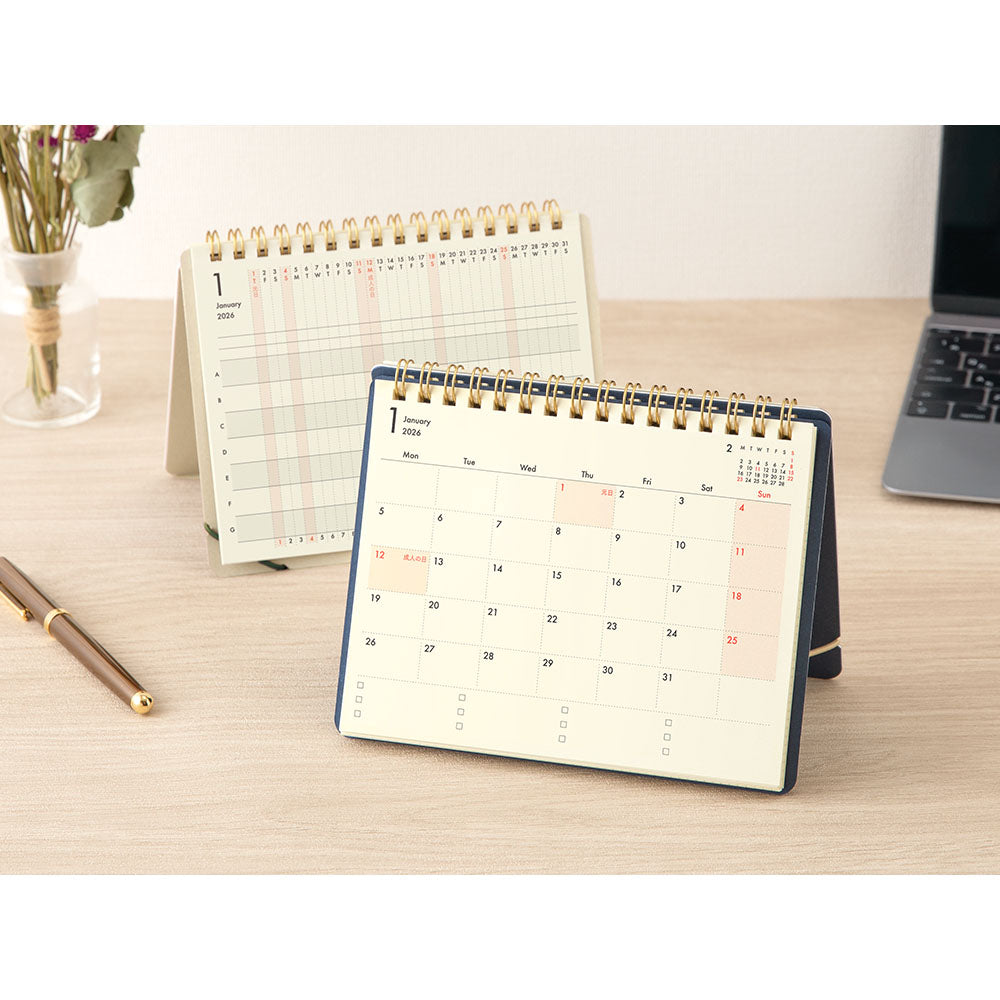 Midori Plus Stand Diary 2026 - B6