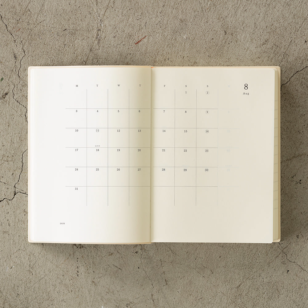 MD Notebook Diary 2026 1 Day 1 Page - A5