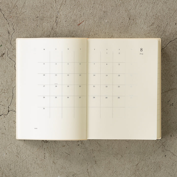 MD Notebook Diary 2026 1 Day 1 Page - A5