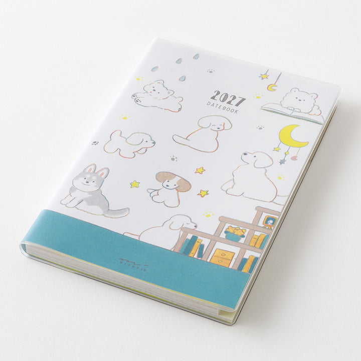 Midori Pocket Diary Dog 2027 - B6