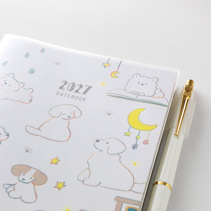Midori Pocket Diary Dog 2027 - B6