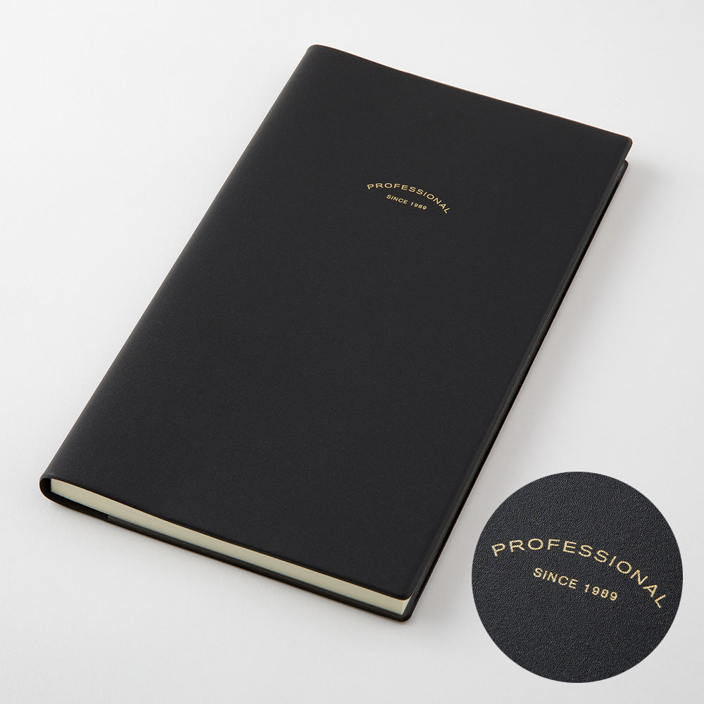 Midori Professional Diary PRD Weekly Vertical Black 2027 - Slim