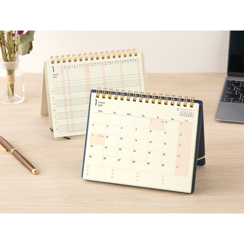Midori Plus Stand Diary 2027 - B6
