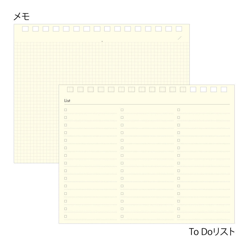 Midori Plus Stand Diary 2027 - B6