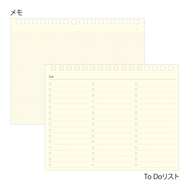 Midori Plus Stand Diary 2027 - B6