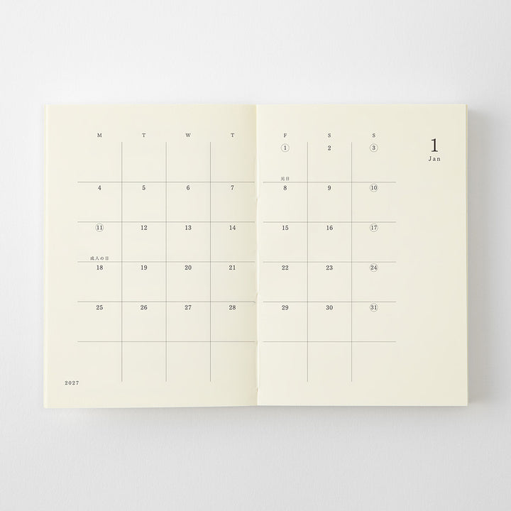MD Notebook Diary 2027 - A7