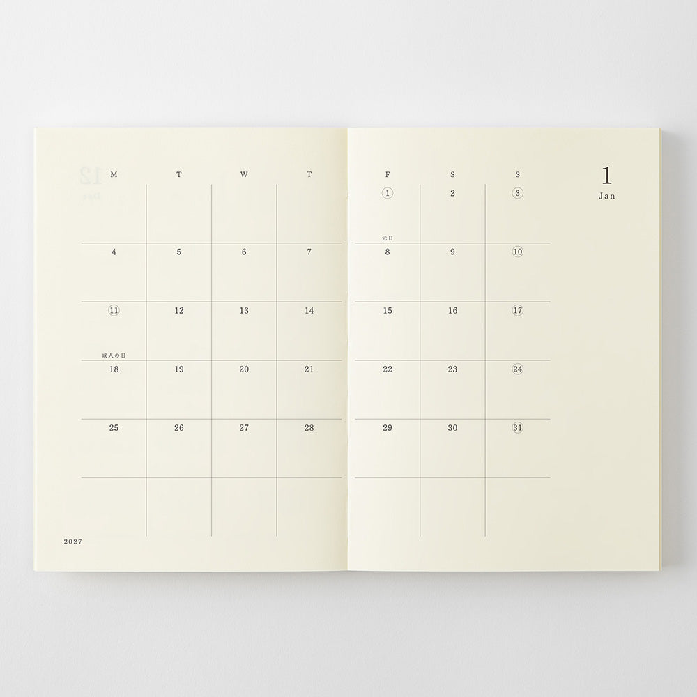 MD Notebook Diary 2027 - A6