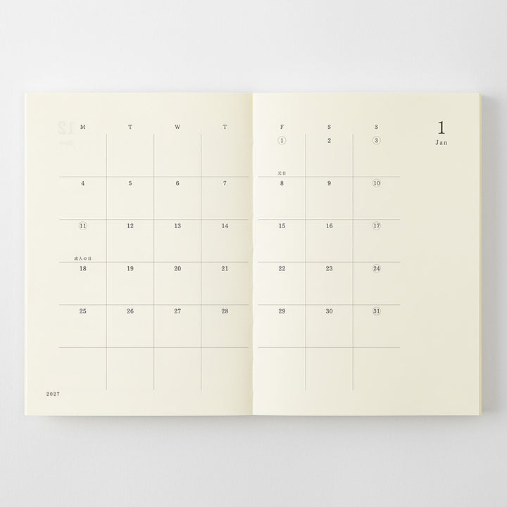 MD Notebook Diary 2027 - A6