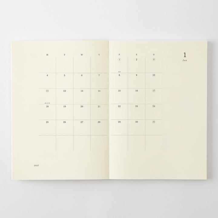 MD Notebook Diary 2027 - A5
