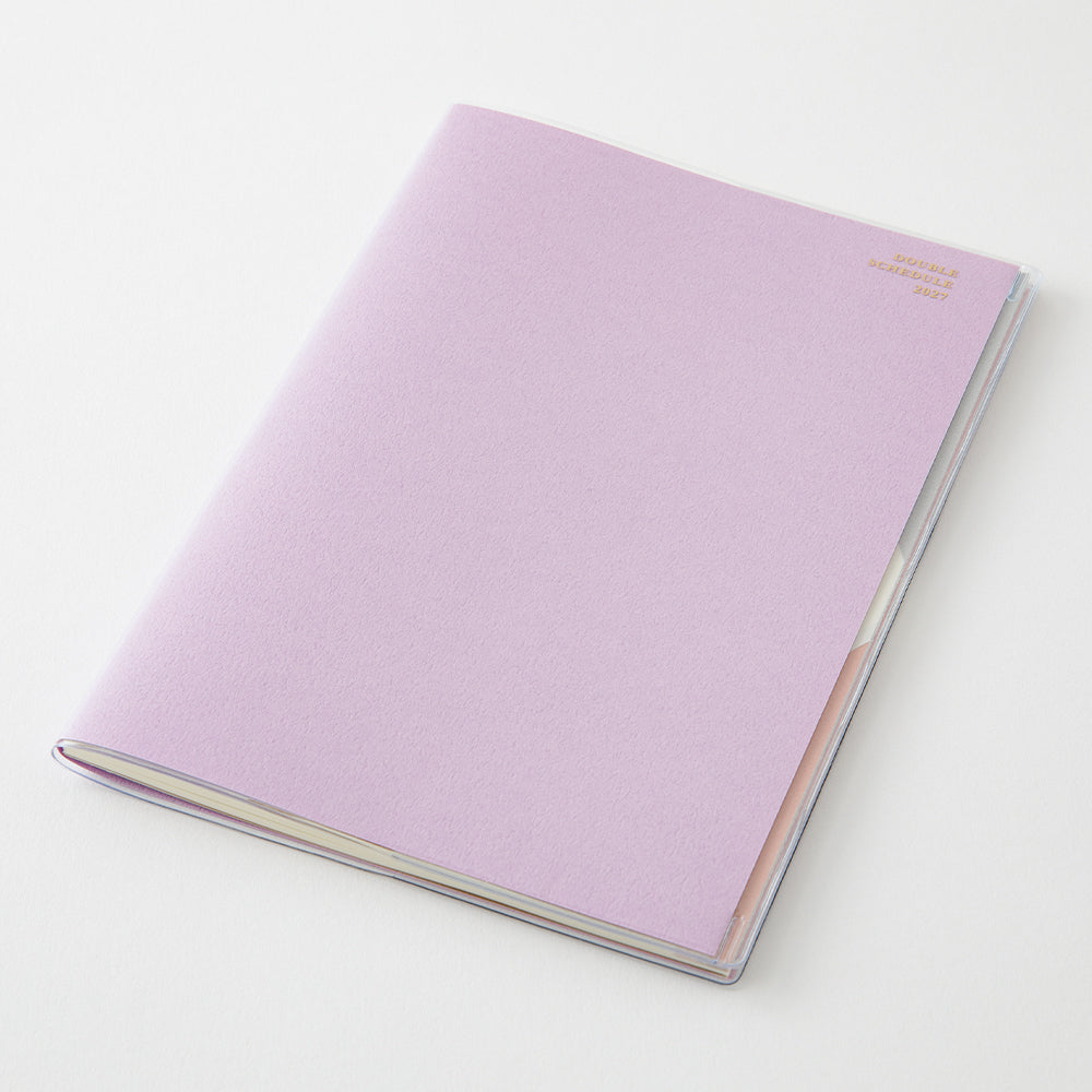 Midori Double Schedule Money Diary 2027 - B6