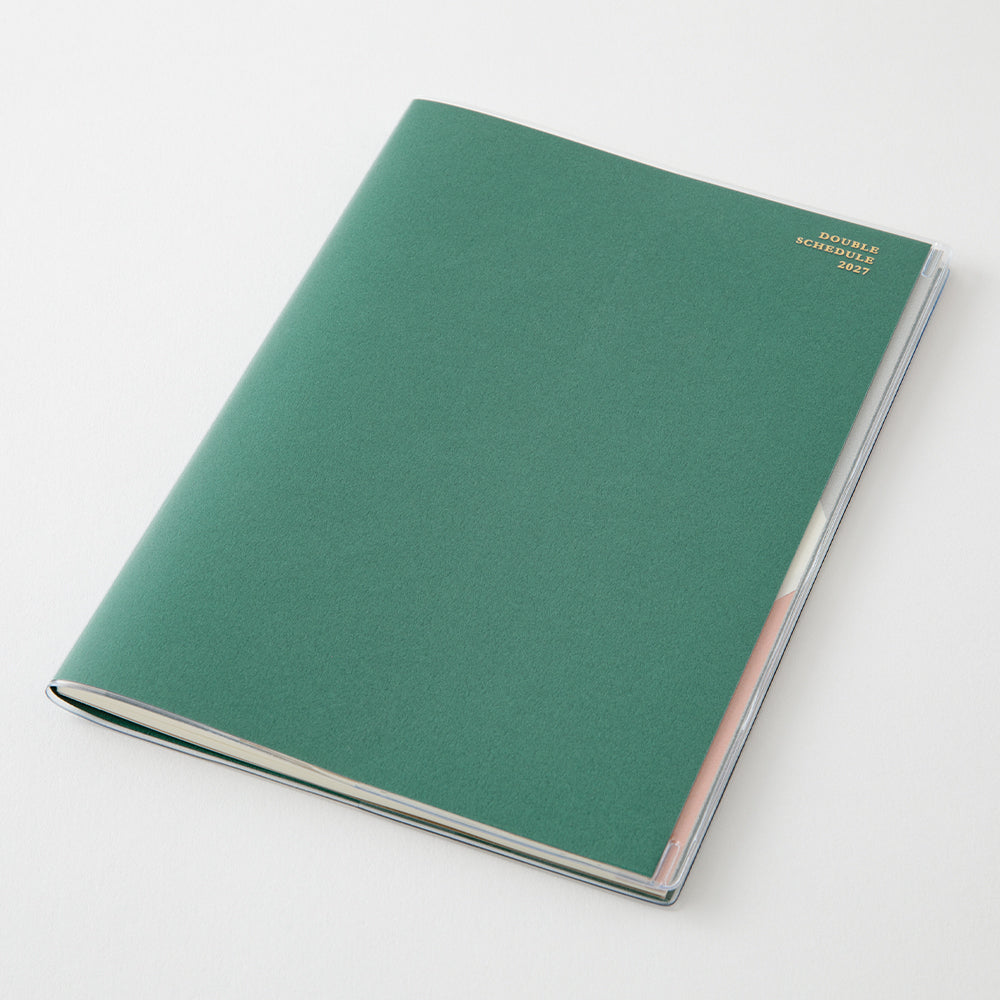 Midori Double Schedule To Do Diary 2027 - B6