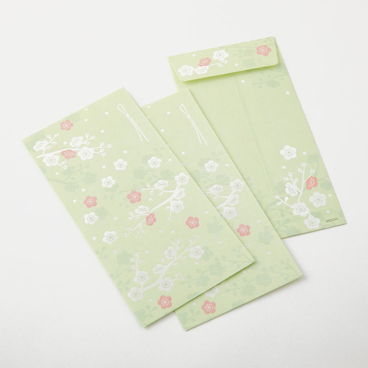 Midori Money Envelope 588 Plum