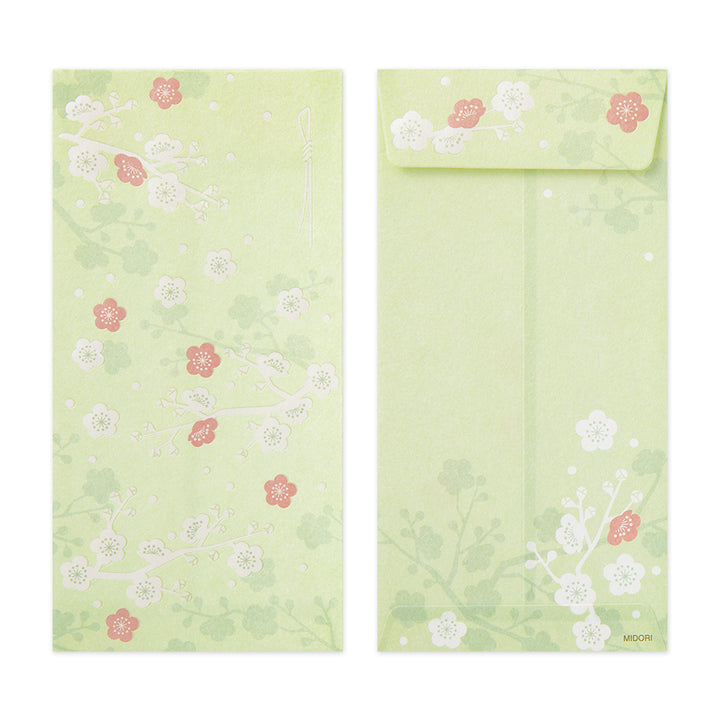 Midori Money Envelope 588 Plum