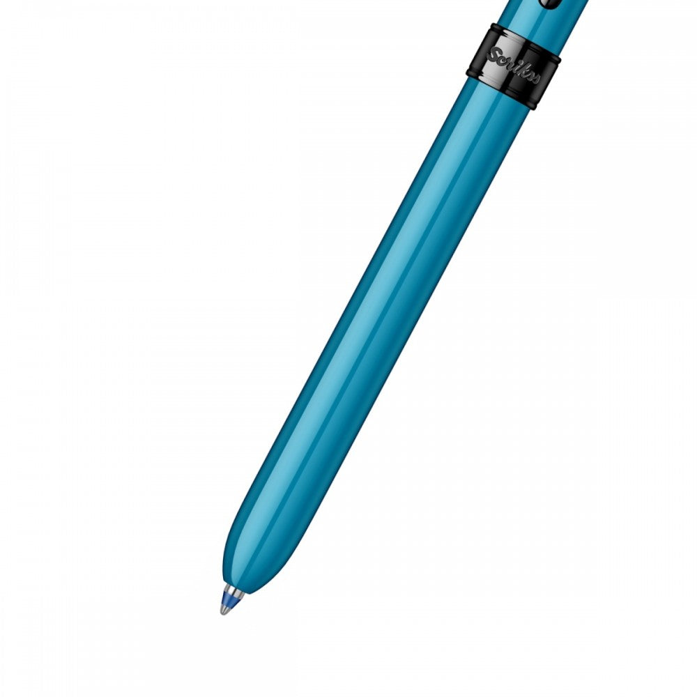 Scrikss Trio 93 Multi Function Pen - Blue-BT