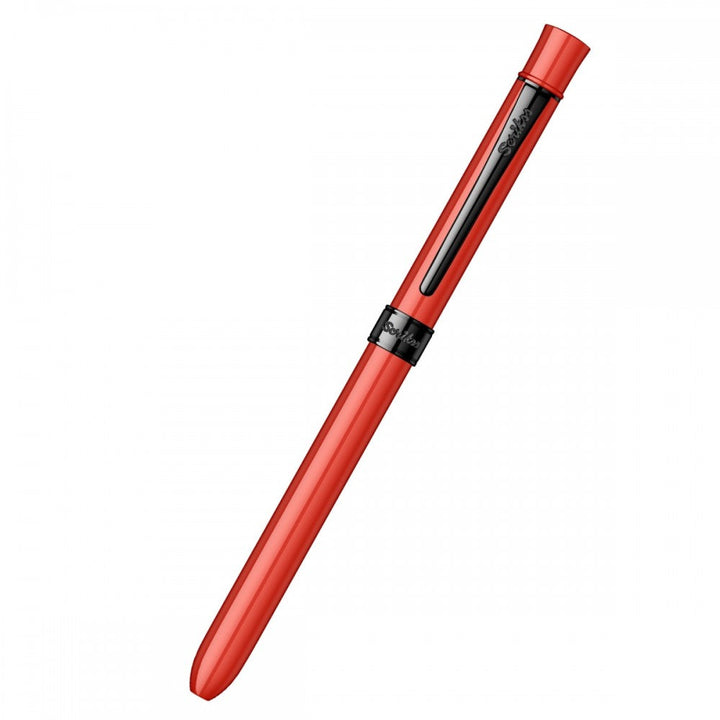 Scrikss Trio 93 Multi Function Pen - Red-BT Edition