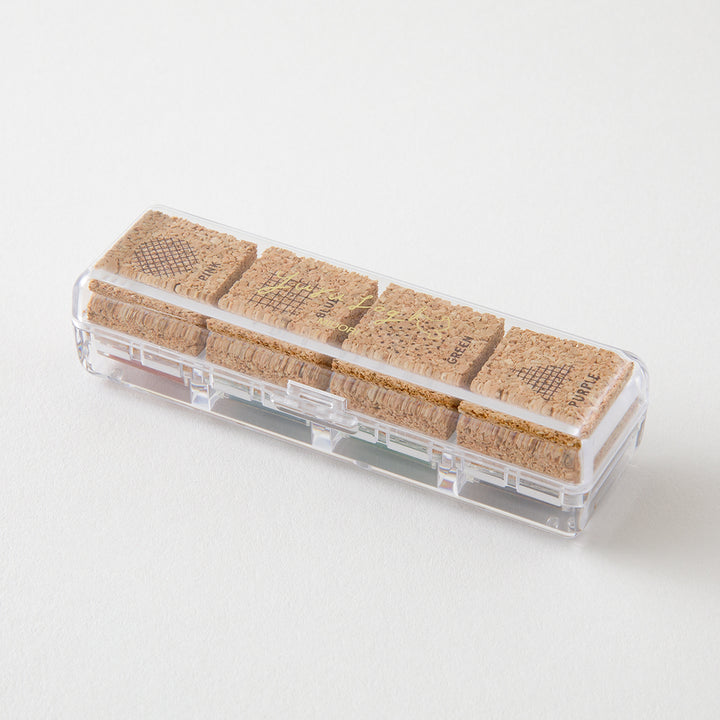 Midori Yuru Log Pre-inked Stamp - Geometry