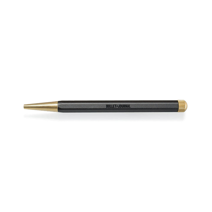 LEUCHTTURM1917 Gel Pen with Black Ink | Black | Twist Mechanism | Drehgriffel | Official Bullet Journal Writing Pen Special Edition for BuJo
